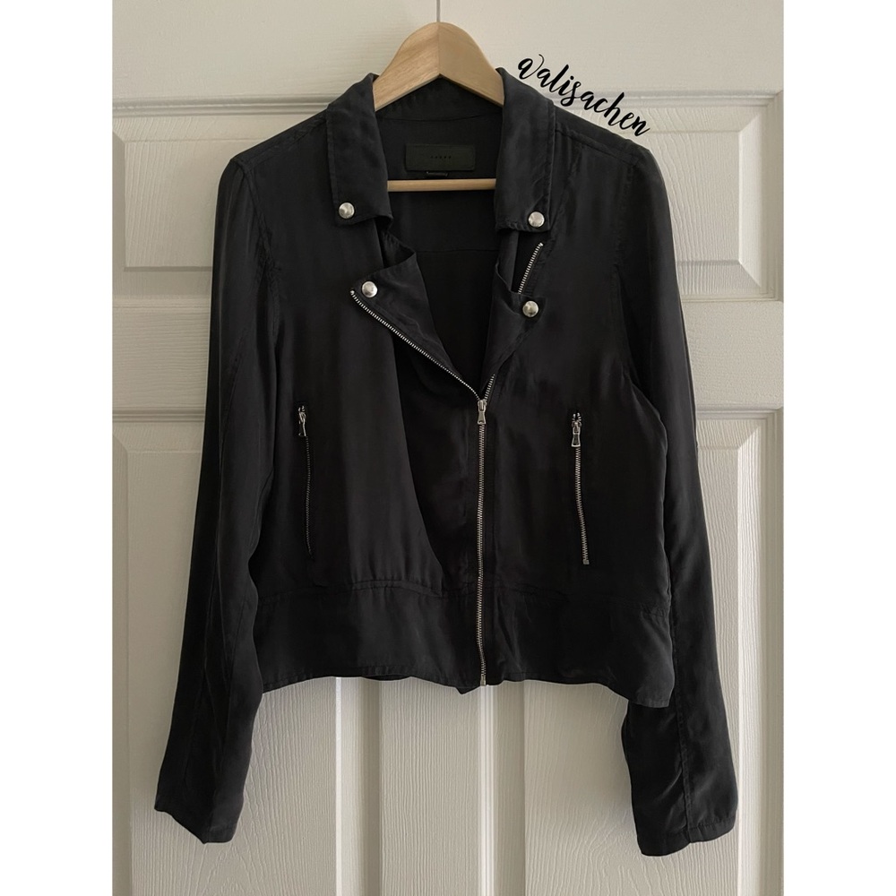 🌙 HP Blank NYC Black Moto Jacket
